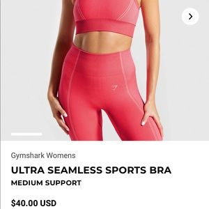 Gymshark sports bra
